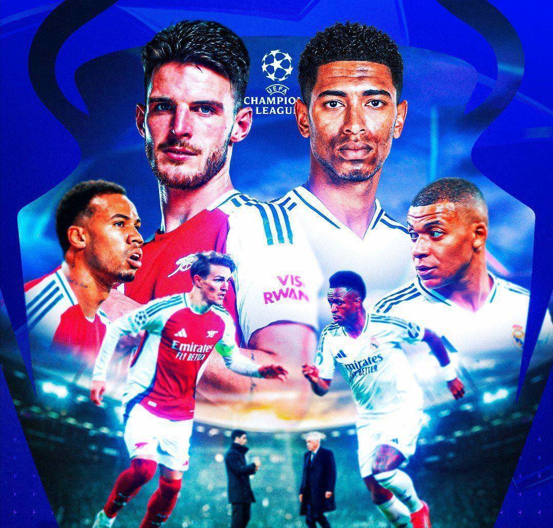 姆巴佩+维尼修斯禁赛？欧足联指控皇马4球星，阿森纳欧冠4强稳了